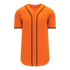 Athletic Knit Full Button Baseball Jersey with Braided Trim (BA5500)